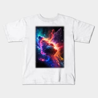 Galaxy colours Kids T-Shirt